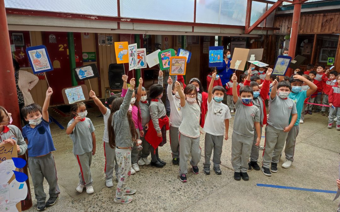 ESCUELA LOS VOLCANES CELEBRA EL DIA MUNDIAL DEL AGUA