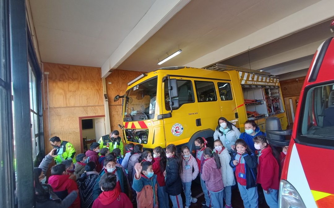 VISITA A LA 2° COMPAÑIA DE BOMBEROS