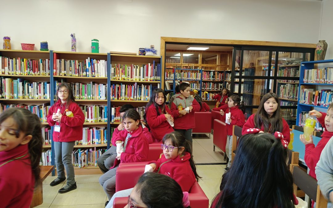 3° BÁSICO B: VISITA BIBLIOCINE