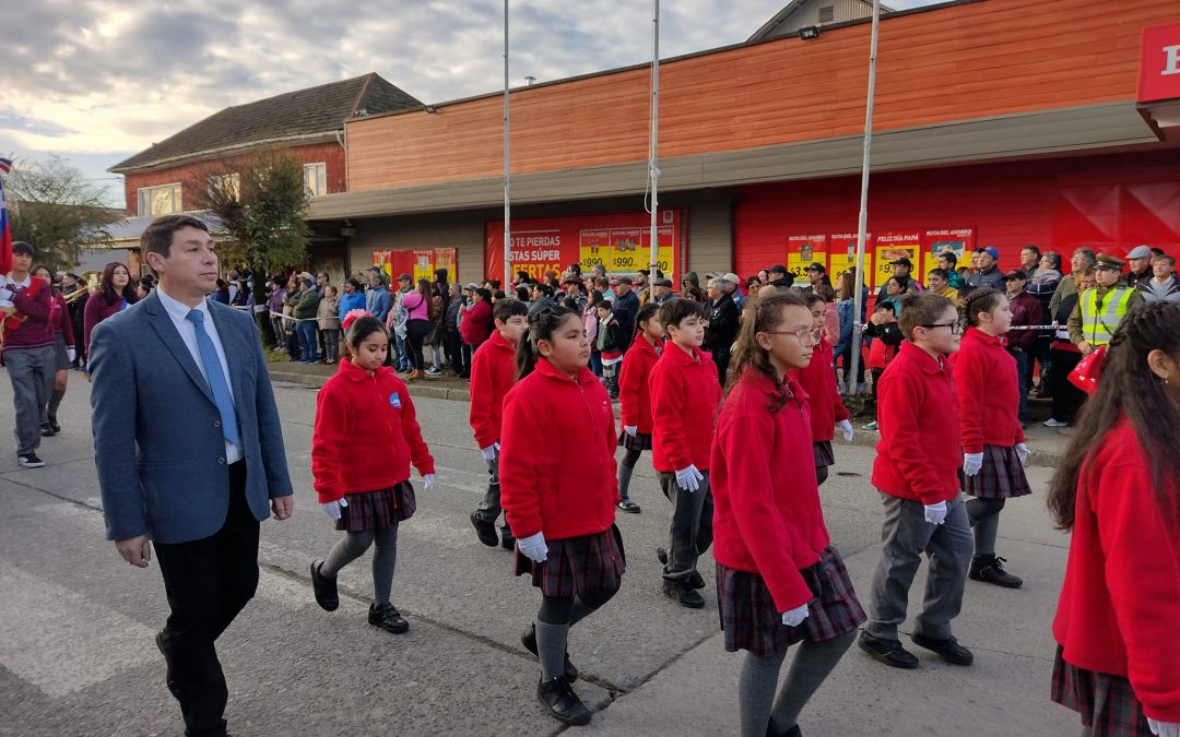PARTICIPACIÓN DESFILE ANIVERSARIO LLANQUHUE