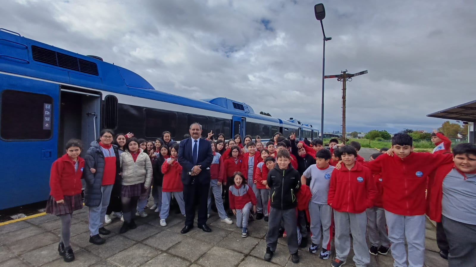 5°A y B realizan viaje en tren (19) Pre-Básica