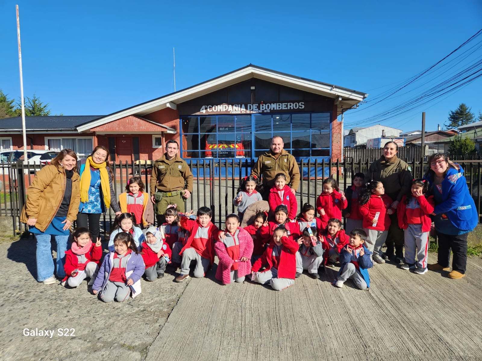 EDUCACIÓN PARVULARIA VISITA INSTITUCIONES